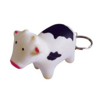 Cow With Keyring Stress Item
