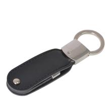 Leather Swivel Flash Drive Flash Drives from Challenge Marketing NZ