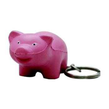 Mini Pig With Keyring Stress Item