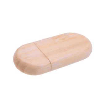 Oblong Wood Flash Drive
