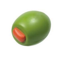 Olive Shape Stress Reliver Stress Relievers from Challenge Marketing NZ