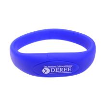 Oval Silicone Wristband Flash Drive Flash Drives from Challenge Marketing NZ