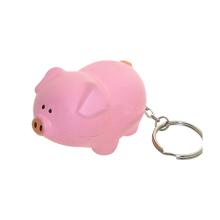 Pig With Keyring Stress Item Key Rings from Challenge Marketing NZ