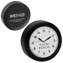 Quart Clock Shape Stress Reliver Stress Relievers from Challenge Marketing NZ