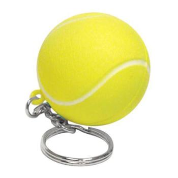 Tennis With Keyring Stress Item