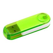 Transparent Swivel Flash Drive Flash Drives from Challenge Marketing NZ