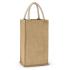 Donato Jute Double Wine Carrier Jute Bags from Challenge Marketing NZ
