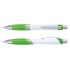 Borg Pen - White Barrel Pens - Plastic from Challenge Marketing NZ