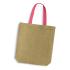 Thera Jute Tote Bag - Coloured Handles Jute Bags for sale by Challenge Marketing Thera Jute Tote Bag - Coloured Handles Jute Bags from Challenge Marketing NZ