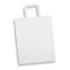Large Flat Handle Paper Bag Portrait Paper Bags for sale by Challenge Marketing Large Flat Handle Paper Bag Portrait Paper Bags from Challenge Marketing NZ