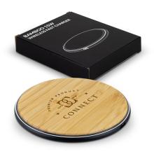 Bamboo 15W Wireless Fast Charger Wireless Chargers for sale by Challenge Marketing Bamboo 15W Wireless Fast Charger Wireless Chargers from Challenge Marketing NZ