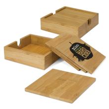 Bamboo Coasters Coasters for sale by Challenge Marketing Bamboo Coasters Coasters from Challenge Marketing NZ