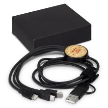 Bamboo Triple Connector Cable USB Accessories & Cables for sale by Challenge Marketing Bamboo Triple Connector Cable USB Accessories & Cables from Challenge Marketing NZ
