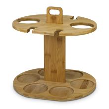 Bamboo Wine Rack Picnic & BBQ for sale by Challenge Marketing Bamboo Wine Rack Picnic & BBQ from Challenge Marketing NZ