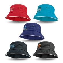 Bondi Bucket Hat - White Sandwich Trim Hats for sale by Challenge Marketing Bondi Bucket Hat - White Sandwich Trim Hats from Challenge Marketing NZ