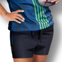 Custom Womens Rugby Shorts Sublimation - Sportswear Design Your Own for sale by Challenge Marketing Custom Womens Rugby Shorts Sublimation - Sportswear Design Your Own from Challenge Marketing NZ
