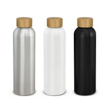 Eden Aluminium Bottle Bamboo Lid Drink Bottles- Metal from Challenge Marketing NZ