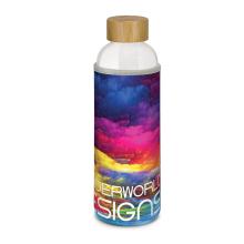 Eden Glass Bottle - Full Colour Drink Bottles- Glass from Challenge Marketing NZ