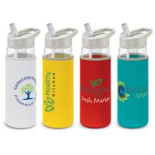 Elixir Glass Bottle - Neoprene Sleeve Drink Bottles- Glass for sale by Challenge Marketing Elixir Glass Bottle - Neoprene Sleeve Drink Bottles- Glass from Challenge Marketing NZ
