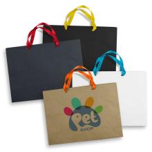 Extra Large Ribbon Handle Paper Bag Gift Bags for sale by Challenge Marketing Extra Large Ribbon Handle Paper Bag Gift Bags from Challenge Marketing NZ
