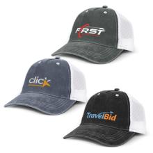 Faded Trucker Cap Caps from Challenge Marketing NZ