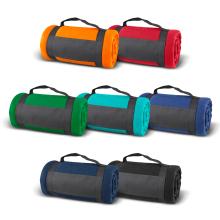 Glasgow Fleece Blanket with Strap Blankets & Picnic Rugs from Challenge Marketing NZ