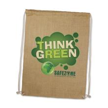 Jute Drawstring Backpack Jute Bags for sale by Challenge Marketing Jute Drawstring Backpack Jute Bags from Challenge Marketing NZ