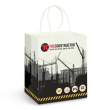 Medium Paper Carry Bag - Full Colour Paper Bags for sale by Challenge Marketing Medium Paper Carry Bag - Full Colour Paper Bags from Challenge Marketing NZ