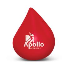 Stress Blood Drop Stress Relievers from Challenge Marketing NZ