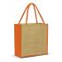 Monza Jute Tote Bag Jute Bags from Challenge Marketing NZ