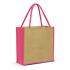 Monza Jute Tote Bag Jute Bags from Challenge Marketing NZ