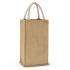 Donato Jute Double Wine Carrier Jute Bags from Challenge Marketing NZ