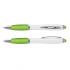 Vistro Stylus Pen  - White Barrel Pens - Stylus from Challenge Marketing NZ