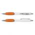 Vistro Pen - White Barrel Pens - Plastic from Challenge Marketing NZ