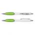 Vistro Pen - White Barrel Pens - Plastic from Challenge Marketing NZ