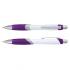 Borg Pen - White Barrel Pens - Plastic from Challenge Marketing NZ