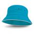 Bondi Bucket Hat - White Sandwich Trim Hats from Challenge Marketing NZ