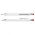 Lancer Stylus Pen - White Barrel Pens - Stylus from Challenge Marketing NZ