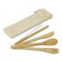 Bamboo Cutlery Set Picnic & BBQ from Challenge Marketing NZ