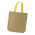 Thera Jute Tote Bag - Coloured Handles Jute Bags from Challenge Marketing NZ