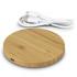 Vita Bamboo Wireless Charger - Round Wireless Chargers from Challenge Marketing NZ