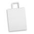 Large Flat Handle Paper Bag Portrait Paper Bags from Challenge Marketing NZ