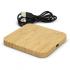 NATURA Bamboo Wireless Fast Charging Hub Wireless Chargers from Challenge Marketing NZ