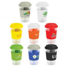 Aztec Double Wall Glass Cup Coffee Cups from Challenge Marketing NZ