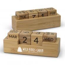 Bamboo Calendar Desk Items from Challenge Marketing NZ