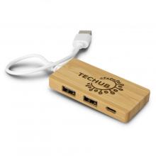 Bamboo USB Hub USB Hubs from Challenge Marketing NZ