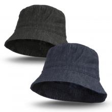 Beverley Denim Bucket Hat Hats from Challenge Marketing NZ