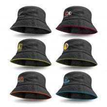 Bondi Bucket Hat - Coloured Sandwich Trim Hats from Challenge Marketing NZ