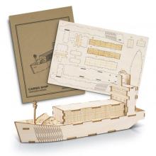 BRANDCRAFT Cargo Ship Wooden Model Models from Challenge Marketing NZ