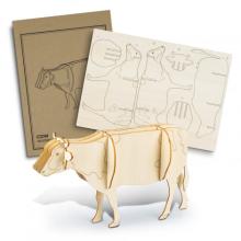 BRANDCRAFT Cow Wooden Model Models from Challenge Marketing NZ